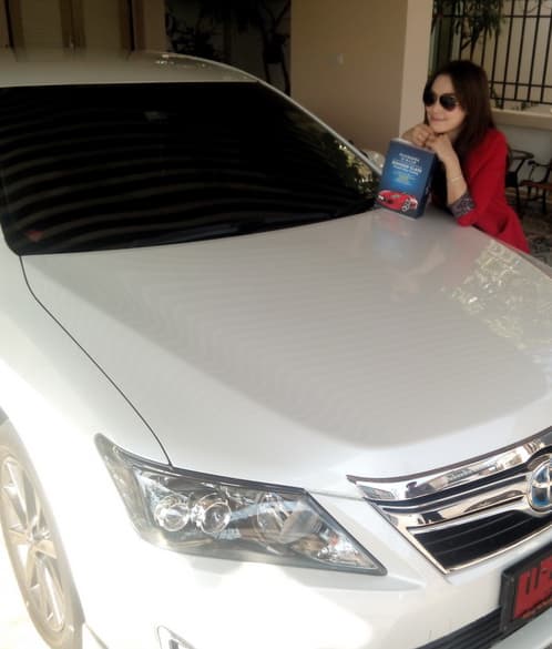 รถเคลือบแก้วคันที่ 2 Toyota Camry
