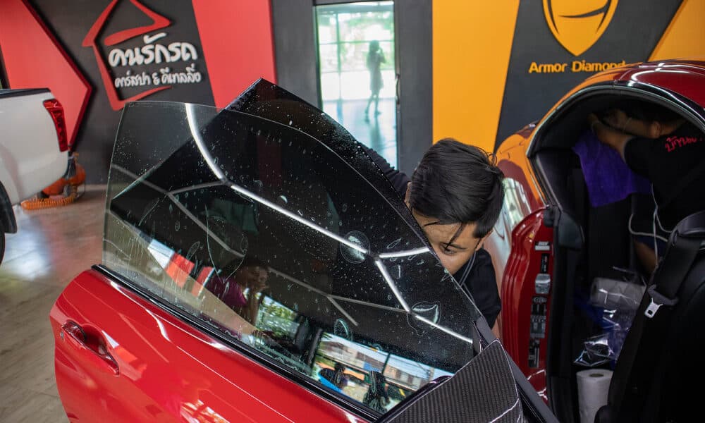 ผลงานติดฟิล์มกรองแสง บ้านคนรักรถ - ภาพที่ 5