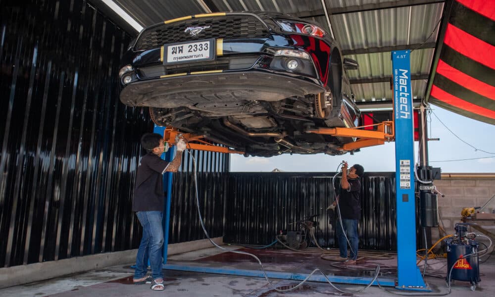 ผลงานพ่นเคลือบใต้ท้อง บ้านคนรักรถ - ภาพที่ 3