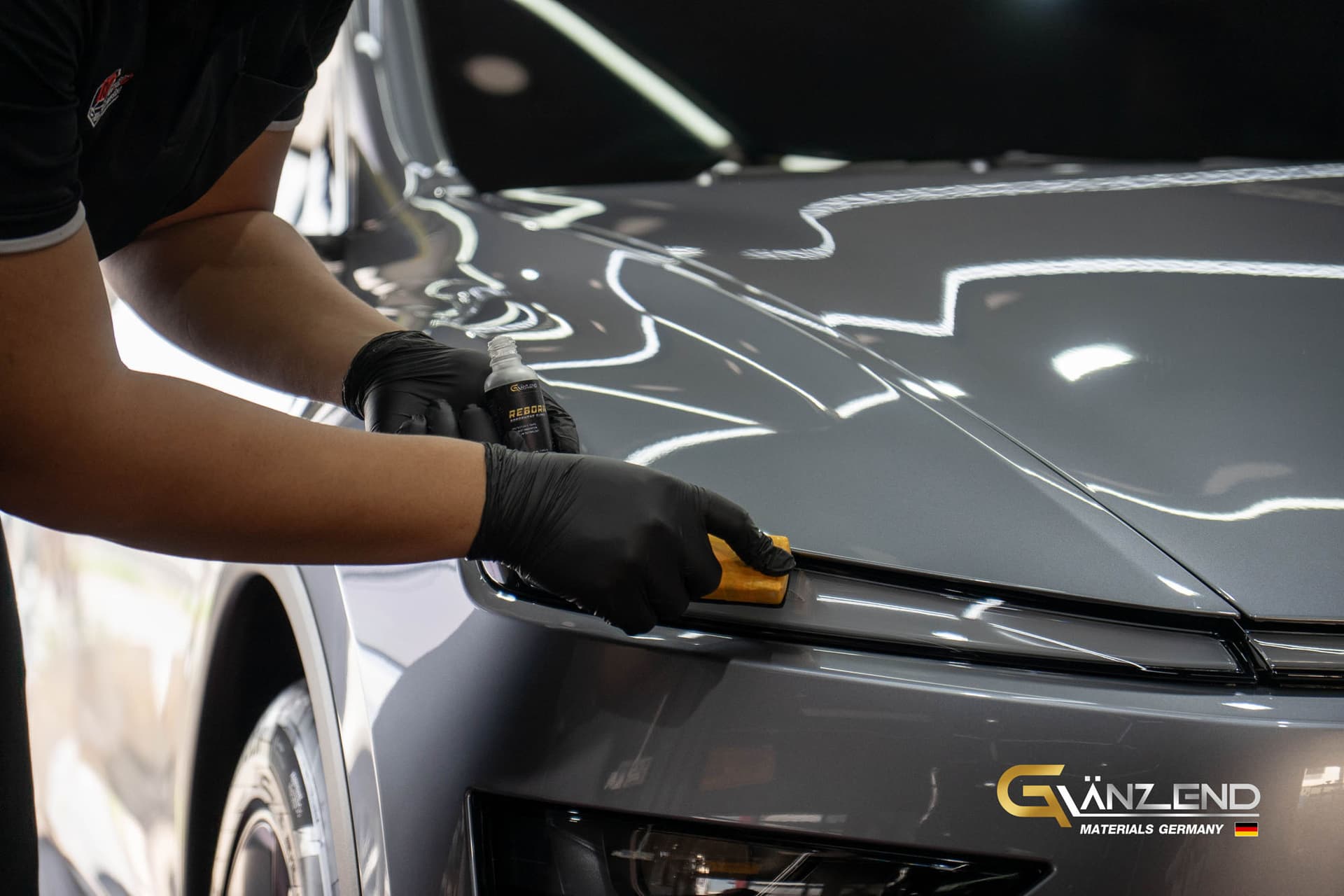 เช็ดน้ำยาเคลือบแก้ว XPENG G6