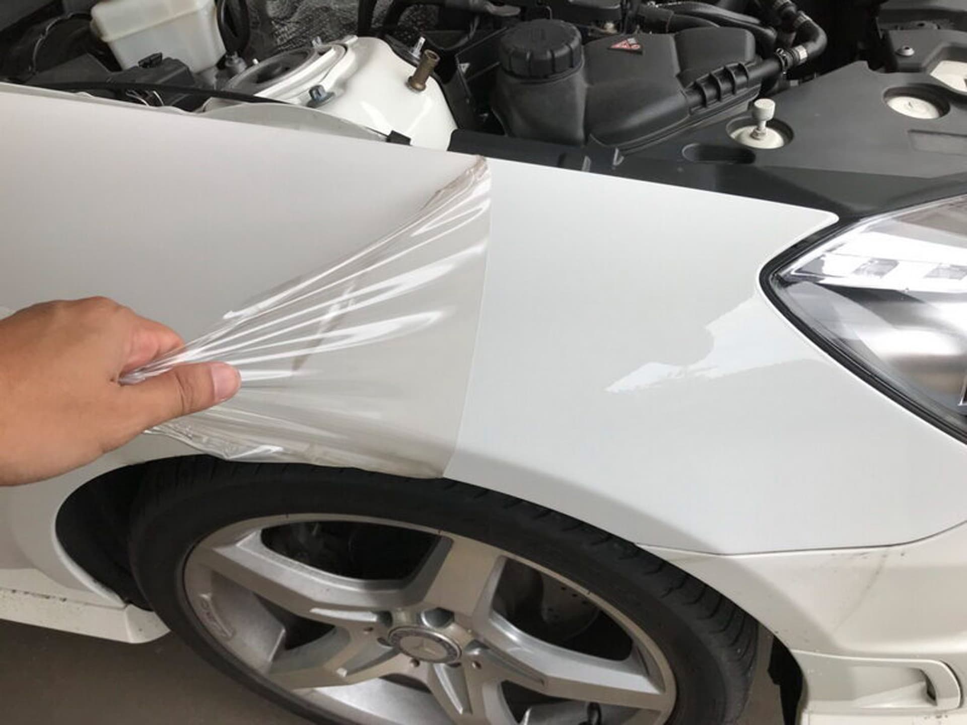 ผลงานติดฟิล์มใสกันรอย PPF บ้านคนรักรถ - ภาพตัวอย่าง