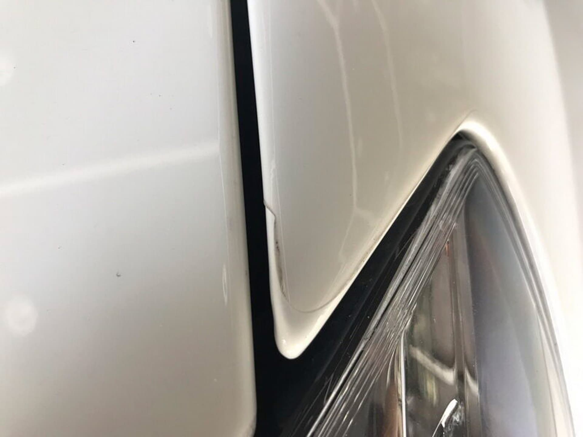 รอยต่อของฟิล์มบริเวณเข้าโค้งลึก