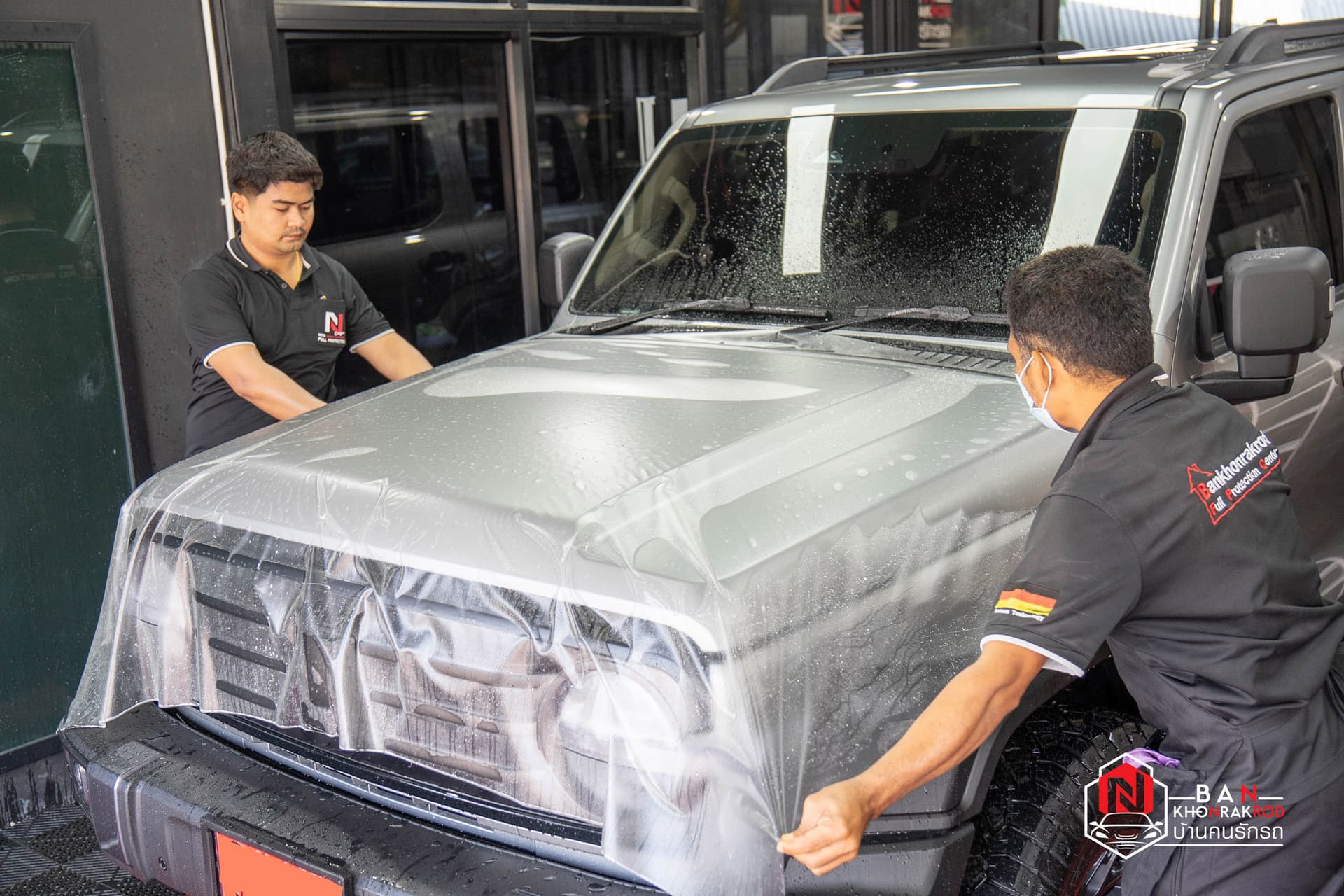 ผลงานการติดตั้งฟิล์มใสกันรอย เสร็จสมบูรณ์