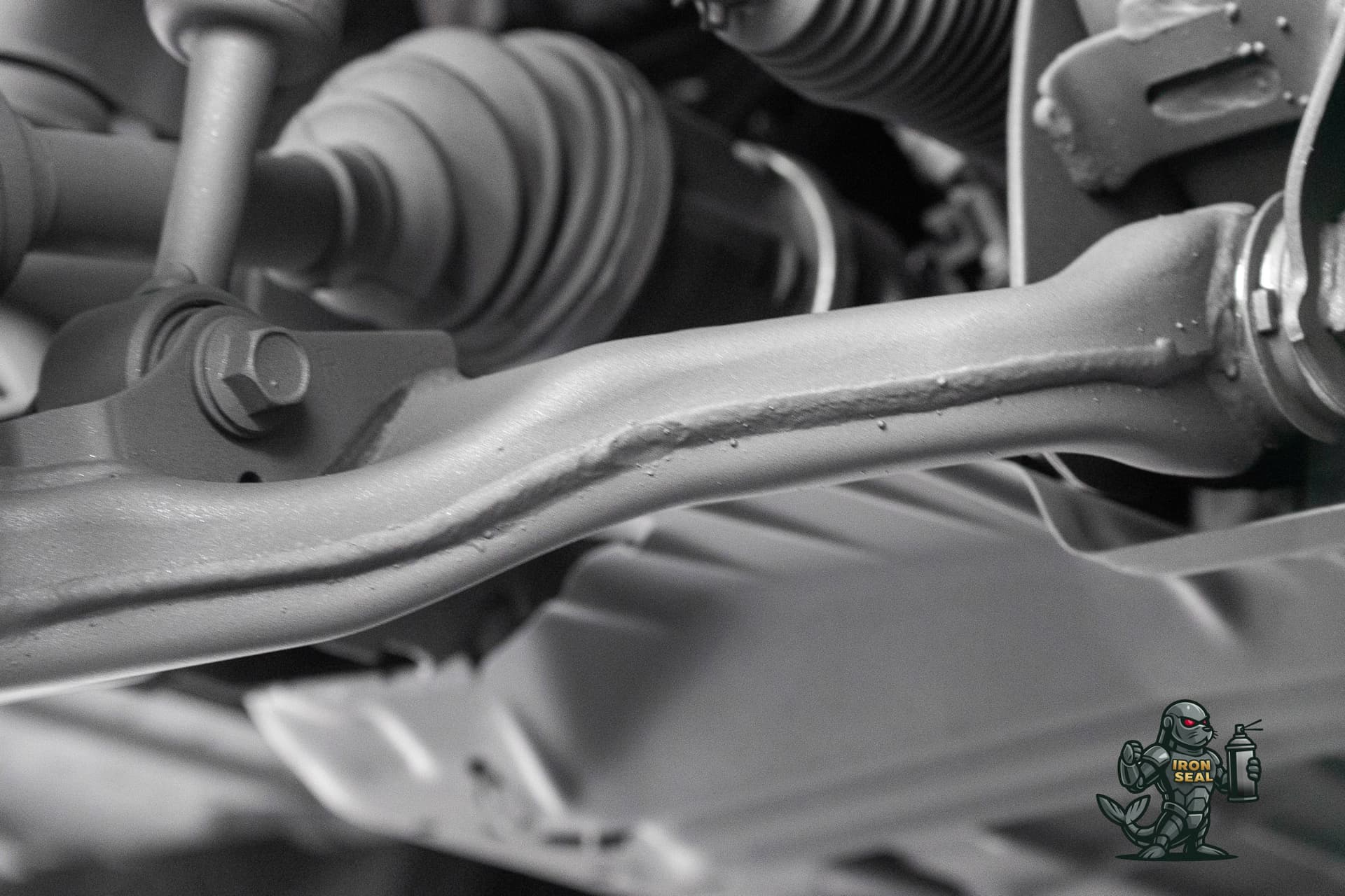 ตัวอย่างผลงานพ่นกันสนิม IRON SEAL 2 (หลังทำ)